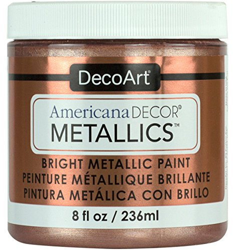DecoArt Americana Decor Metallics Set, Rose Gold, 236 ml (Pack of 1)