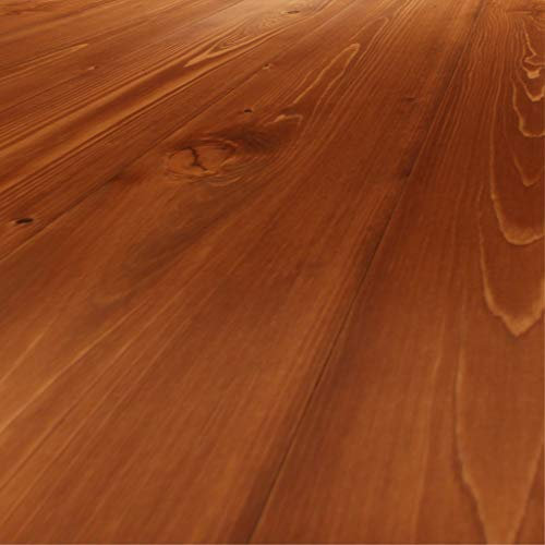 Littlefair's Wood Floor Stain Water Based - 2.5 LTR - Indoor Floor Wood Dye - Light & Dark Finishes - Non Toxic & Eco Friendly Formula - Colour: Fumed Oak