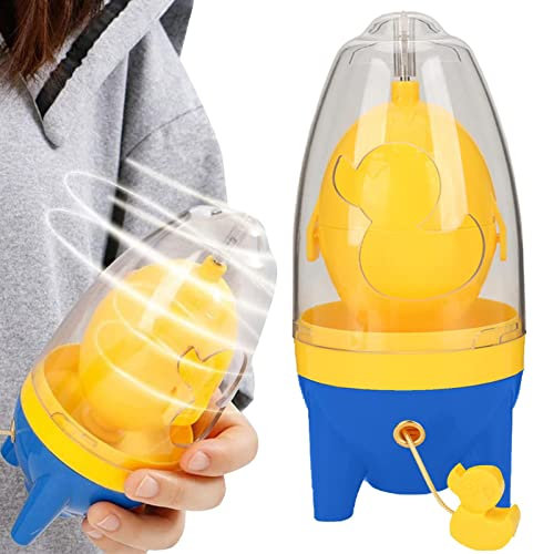 WEITING Goldene Eier Spinner | Manuelle Golden Egg Maker - Manueller Eigelb Mixer mit Schneidemaschine und Kordelzug Küchenutensilien zum Mischen Ei