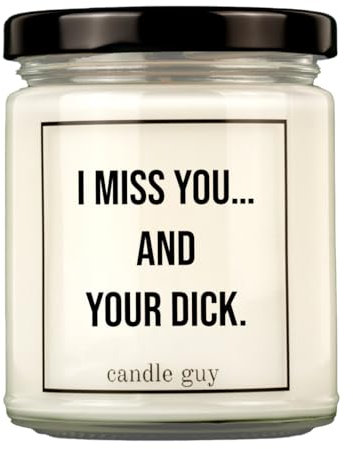 candle guy Duftkerze im Glas [Brennzeit 70h] - Duft-Kerze handgemacht mit Spruch | Freches Geschenk für Frauen, Freundin, Geburtstag | 100% Sojawachs, schöne natürliche Düfte mit ätherischem Öl