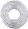 Uxney Filo per gioielli, in alluminio, spessore 1,5 mm, per la creazione di gioielli, per lavori di bricolage, filo di alluminio, filo, fai da te, artigianato in metallo, fili artificiali (bianco