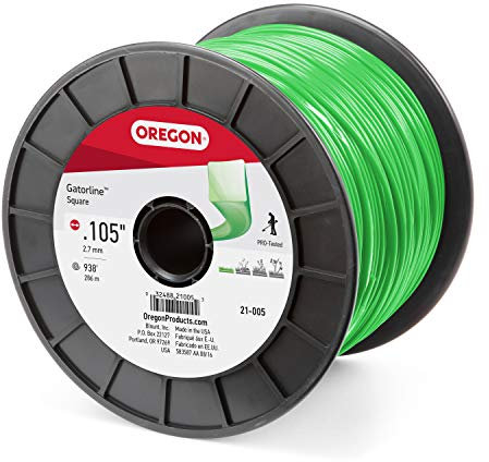 Oregon Gatorline 21-005 Rasentrimmerschnur, quadratisch, 2,3 cm Durchmesser, 2,3 kg