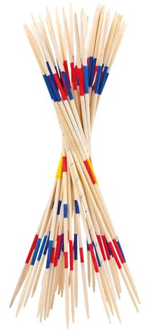 small foot Mikado aus Holz, klassisches Gesellschaftsspiel für Jung und Alt, ab 4 Jahren, 2941