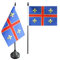 Digni® Drapeau de Table Ville de Clermont-Ferrand, Mini Drapeau