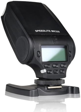 Mcoplus MK-320P TTL GN32 Blitzlicht Blitz Speedlite Panasonic Lumix DMC GF7 GM5 GH4 GM1 GX7 G6 GF6 GH3, für Olympus OM-D E-M5 E-P5(MK-320P)