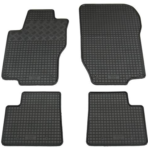 AD Tuning Gummifußmatten Set 4-TLG für Mercedes ML-Klasse W164 + GL (2005-) | Passgenau, Allwetter-Automatten, wasserdicht, rutschfest, pflegeleicht, robust, langlebig