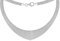 Tuscany Silver Damen Halskette Sterling Silber Geschnitten gestaffelt 43cm/17zoll