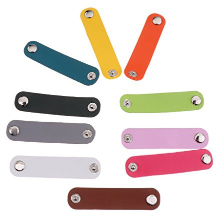 MagiDeal 10 Teilig Tuchclip Tuchspange Trachtenspange Schalclip Schalring Tuchring Schal Schnalle Schalhalter Tuchhalter, Schal Ring Clips für Damen, Gemischt