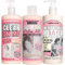 (3 PACK) Soap & Glory Clean On Me Clarifying Shower Gel x 500ml & Soap & Glory Calm One Calm All Bubble Bath x 500ml & Soap & Glory The Righteous Butter Body Lotion x 500ml