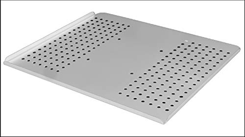 Allcam Steel VESA Laptop Tray for all Monitor Arm Stands and All Tablets & Laptops, White