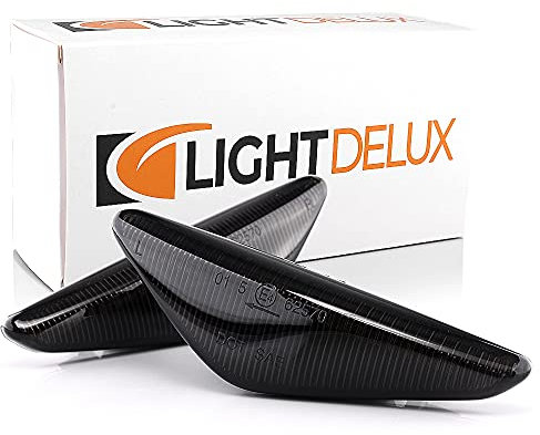 LIGHTDELUX LED Blinker Seitenblinker Blinkleuchte Kotflügel-Blinker links rechts mit E-Prüfzeichen ohne Fehlermeldung V-170154