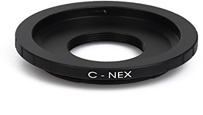 C Mount-NEX Objektivadapter C-Mount Objektiv kompatibel mit Sony E-Mount NEX Kamera Adapter