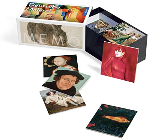 Deutsche Malerei Memo | Mit 36 Werken von Dürer bis Baselitz | German Painting | Matching Game with 36 works of art from Dürer to Baselitz