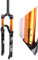 MZP Fahrrad Federgabel 26 27.5 29 Zoll MTB Luftgabel Gerade 1-1/8 Scheibenbremse QR Rad Handsteuerung Fernbedienung Fahrrad Stoßdämpfer (Color : A-Black, Size : 29in)