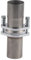 Tubo de escape con brida, kit de reparaci¨®n de tuber¨ªa de brida de perno de resorte de escape de reparaci¨®n r¨¢pida de acero universal de 2,5 pulgadas