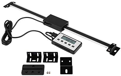 Elprico Auslesen der linearen Skala, 0-300 mm Genaues digitales lineares Skala-LCD-Ausleseset für Drehmaschinen von Fräsmaschinen