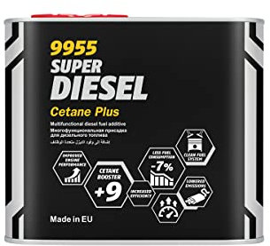 MANNOL Aditivo de Combustible Diésel Potenciador de Cetano MN9955 Super Diesel Cetane Plus 500 mL