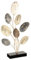 Atmosphera - Objet déco Feuilles - métal - Argent et doré H53 cm