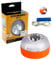 MAGIC SELECT Luz de Emergencia V16 para Señalización en Carretera de Coche y Moto. Luz Amarilla Intermitente y Blanca Fija con Encendido Automático, Base Imantada y Batería Recargable. No GPS.