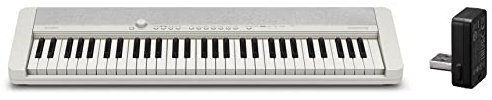 Casio CT-S1WE Casiotone Piano-Keyboard and additional Casio WU-BT10C5 Bluetooth Dongle