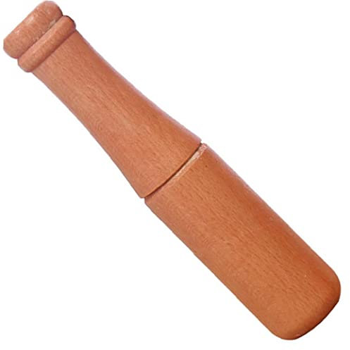 TOSSPER Hölzerne Pistill Gewürzschleifen Muddler Knoblauch Maser Crusher Stange Schleifstange Werkzeug Zum Zerkleinern Von Knoblauchgewürze