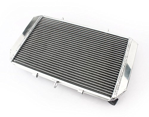 TARAZON Radiador de Aluminio de Enfriamiento Radiador para Kawasaki Z800/ABS 2013-2016, Z750/ABS 2007-2012, Z1000 ZR1000A 2007 2008 2009