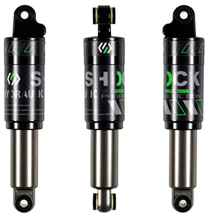 Chooee Fahrrad Stoßdämpfer hinten 120mm 125mm 150mm 165mm 185mm 190mm 200mm Mountainbike Dämpfer Hinterer Stoßdämpfer