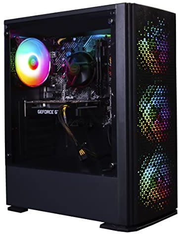 Veno Scorp Gaming PC Desktop Computer: i7-4770 3.90Ghz - 16GB RAM - GTX 1660 Ti 6GB - 256GB SSD - 1TB HDD - 500W 80+ PSU - Vortex V4 ARGB CASE - WIFI WINDOWS 10