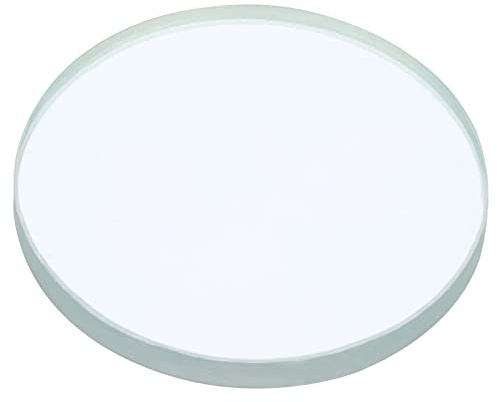 PATIKIL 200mm Fokus Länge Doppel Konkav Objektiv 50mm Durchmesser 5mm Höhe Glas Optisch Polierte Runde Kanten Objektiv für Physikalische Experimente Klar