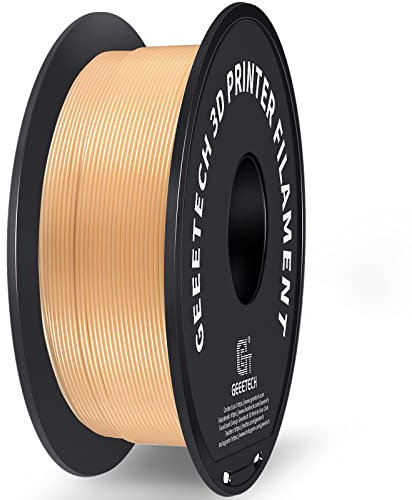 GEEETECH Filament PLA 1,75mm, für 3D Drucker PLA Filament 1 Spool,Neu Sand Gold 1kg