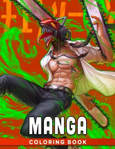 Manga Coloring Book: Kids and Teens Discover The Wonderful World of Color and Manga Characters Patterns with Illustration Pages Inside!