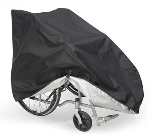 ANKROYU Rollstuhl Schutzhülle, Staubdichte und Wasserdichte Schutzhülle für Rollstühle & Scooter, sicher vor schmutz Schütz Rollstühle Schutzhülle
