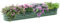 Outsunny Jardinière surélevée carré Potager de Jardin en Acier modulable pour légumes, Plantes, Fleurs, dim. 240 x 62 x 30cm, Vert