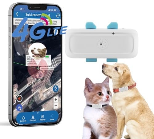 Mini 4G GPS Tracker 30 Tage Standby Magnetischer Ortungsgerät mit Echtzeit-Tracking Kinder, Auto, Motor, Wohnmobil, Fahrrad & Boot - ABO erforderlich