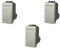 3 pezzi Interruttore Unipolare 1P 1M 16A, Compatibile Con Living Light, Da 1 Posto Modulo colore Silver Grigio