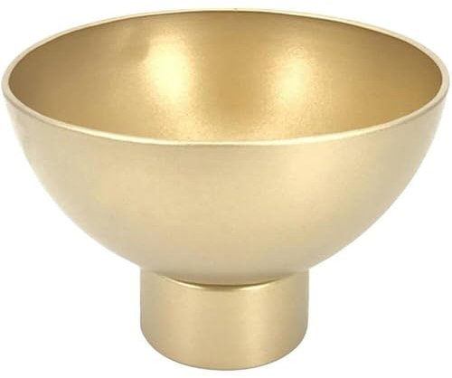 Lipfer Soporte para Plantas Dorado, Maceta De Base Alta, Maceta Grande De Metal, Maceta Decorativa para Plantas Y Flores De Interior Y Exterior