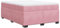 vidaXL Boxspringbett, Bett mit Matratze Matratzenauflage, Polsterbett Doppelbett für Schlafzimmer, Bettgestell mit Lattenrost, Rosa 160x200cm Samt