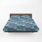 GUZZINI Classic- Completo Letto Matrimoniale Lenzuola Matrimoniali Cotone Percalle 240x280 + Lenzuolo con Angoli Matrimoniale Coprimaterasso Sotto 175x200 Materasso 30cm + 2 Federe Cuscino Letto 50x80