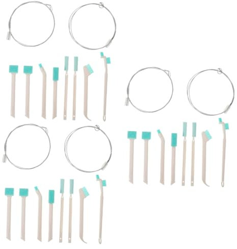 TOPBATHY 3sets Ice Maker Gap Brush Cleaning Brush Kit for Ice Machine for Home Use