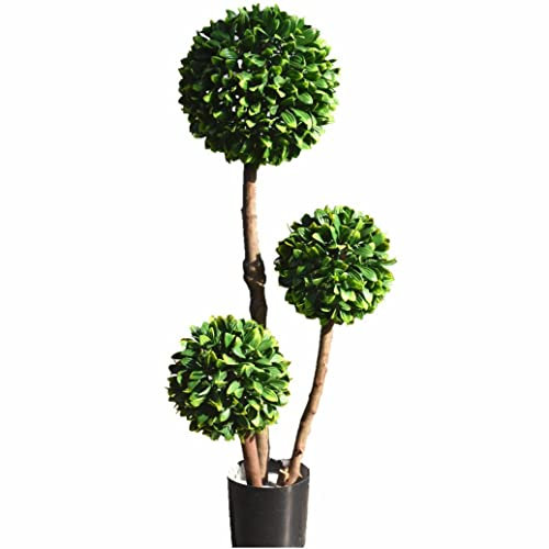JYARZ Kunstbaum Deko Künstlicher Pflanzen-künstlicher Baum Im Topf Für Inneneinrichtungs-Simulationsbaum Im Freien Zimmerpflanze Kunstpflanze(A)