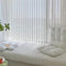 Jalousien Fenster Rollos Für Innen 100 135 150 160 170 180 CM Lichtdurchlässige Vertikaljalousien, Fensterjalousien Für Büro/Schlafzimmer/Fenster/Blumengärten, Faltrollos Für Raumteiler, Beschläge Im