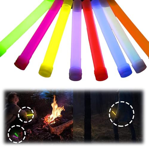 95sCloud-1 Knicklichter,Neon Leuchtstäbe Party Power Leuchtstab in 8pcs für Party, Festival, Camping oder Geburtstag - Knicklichter Militär - Glow Sticks - Knicklichter (Camouflage, 15X12X1.5cm)
