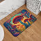 Mexpekil Mushroom Forest Magic Door Mat 40 x 60cm Non Slip Doormat Washable Welcome Mat Rug Absorbent Kitchen Mat Floor Mat Home Decor for Indoor Outdoor