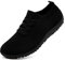 Barfußschuhe Damen Laufschuhe Turnschuhe Schuhe Sportschuhe Damen Bequeme Slip On Sneaker Fitnessschuhe Straßenlaufschuhe Leichte Atmungsaktiv Weich rutschfest Shoes Schwarz 36 EU