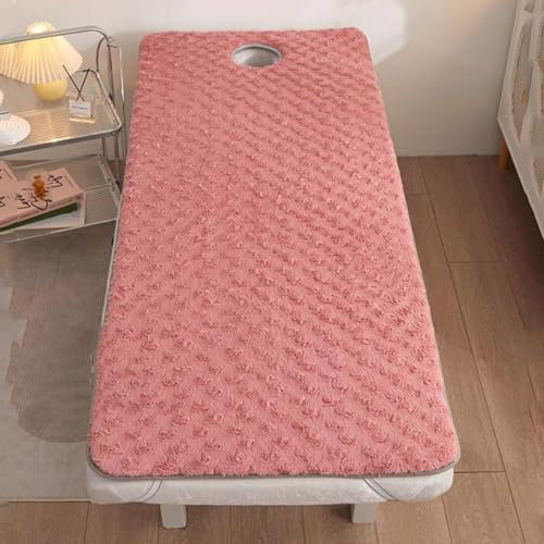 Kosmetikliege Auflage Wimpernliege Blau 90x200cm Matratzenauflage Matratzentopper für Massageliege Wimpernliege Auflage mit Trapez (Bett Nicht inklusive)