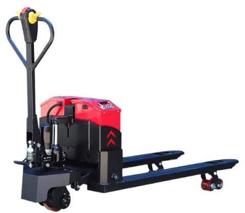 Transpallet industriale Transpallet elettrico completo Batteria al litio Transpallet classico Capacità 6600 libbre 46 x 21 Lunghezza forca Maniglia multifunzione Transpallet e carrelli elevatori