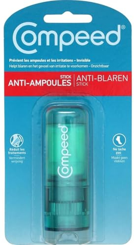 COMPEED – Stick Anti-ampoules Protecteur et Apaisant pour Pieds Sensibles, Format Pratique 8 mL - lot de 2 - Vendu par Lot