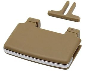 Lüftungsgitter Schieber Für Lüftungsauslass Der Klimaanlage Vorne Und Hinten Für Mercedes Für Benz W164 X164 ML GL 300 350 450 500 Air Vent Grille(Rear Beige)
