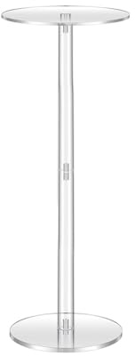 Support à Fleurs Transparent, Support de Fleur Vase en Acrylique pour Centres de Table Mariage, Colonne Décorative, Présentoir Fleurs Mariage pour Mariages, Vase Haut pour Fête d'anniversaire, 80cm