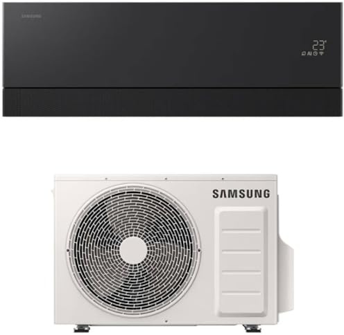 AR70H09C1ABNEU + AR70H09C1AWXEU (F-AR09PRB) - Climatizzatore 9000 Btu Inverter Monosplit con Pompa di Calore Wifi Classe Energetica A+++/A++